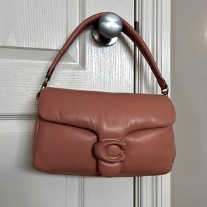 Coach Pillow Tabby 26 Coral